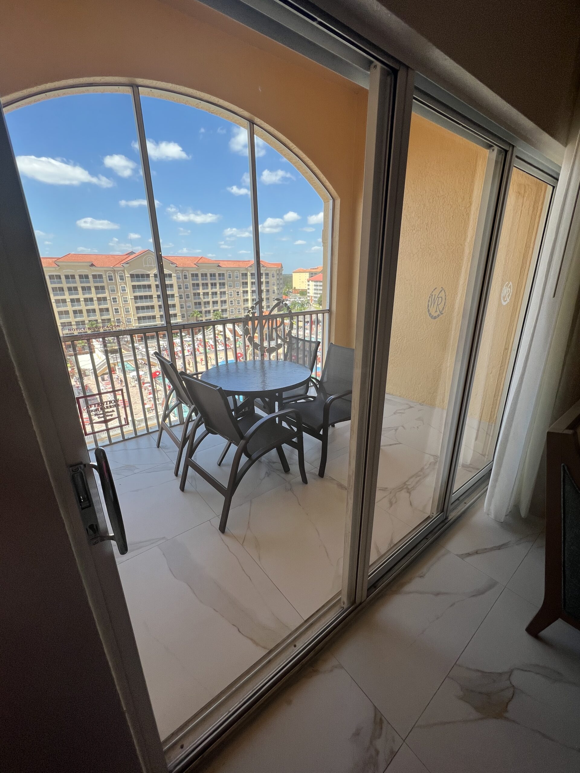 Patio in Deluxe 1 Bedroom