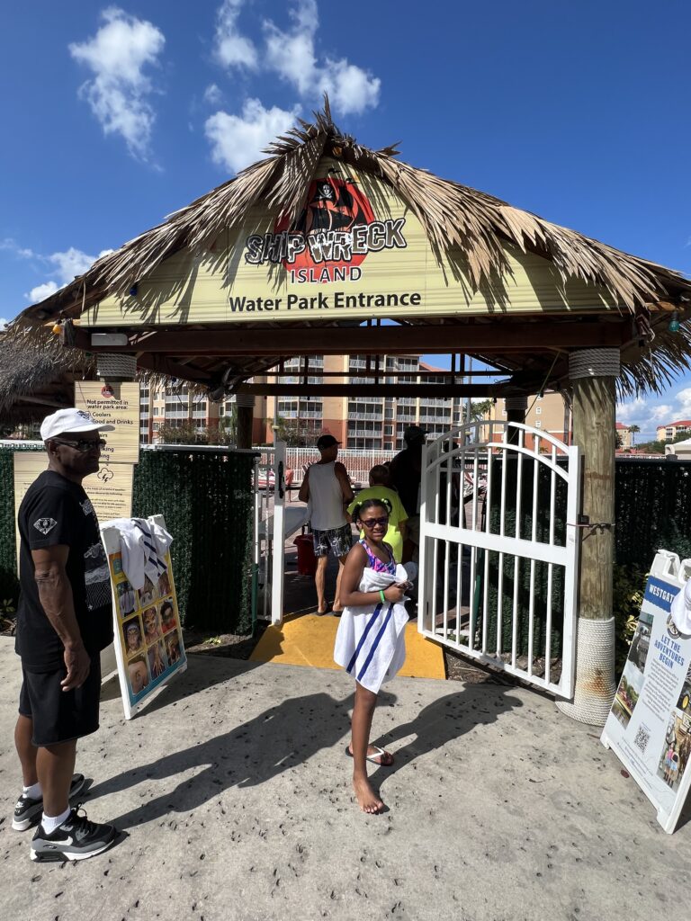 Shipwreck Water Park Entrance