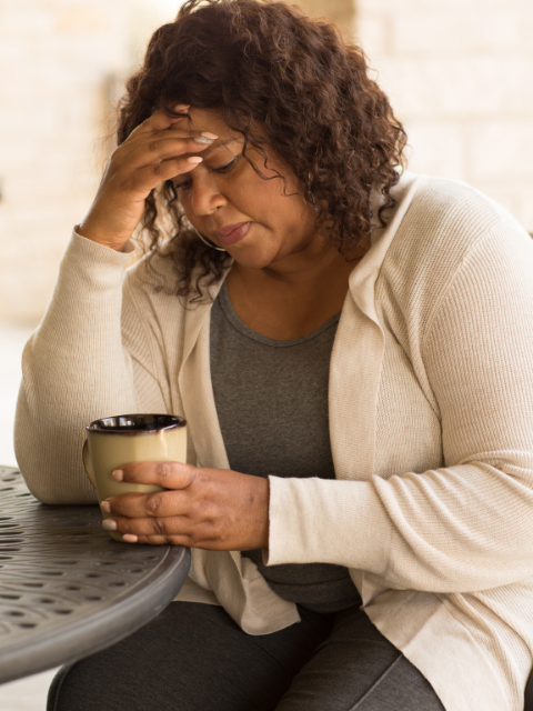 Woman experiencing hormone imbalance symptoms Columbus Ohio
