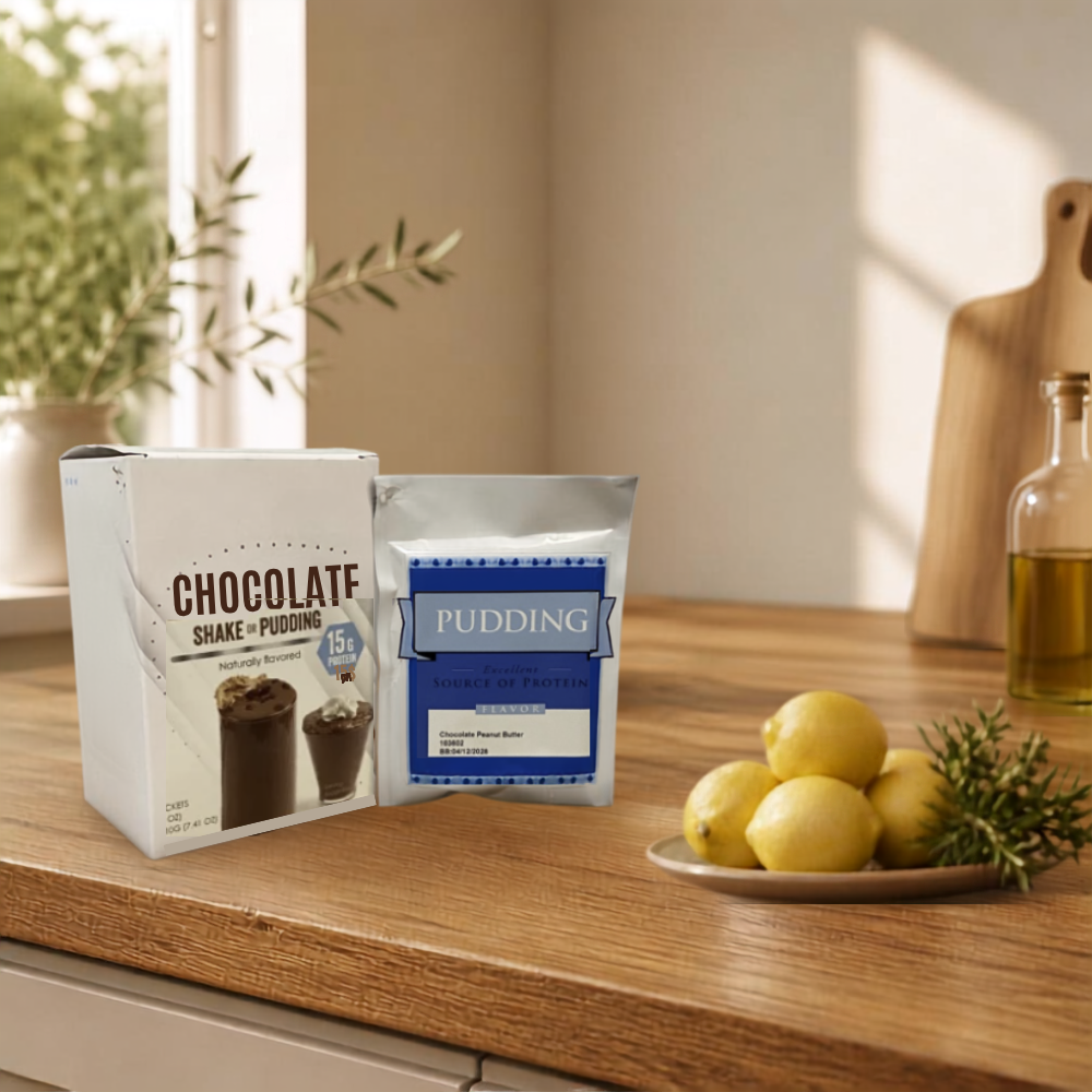 Package of Healthwise Chocolate Shake
