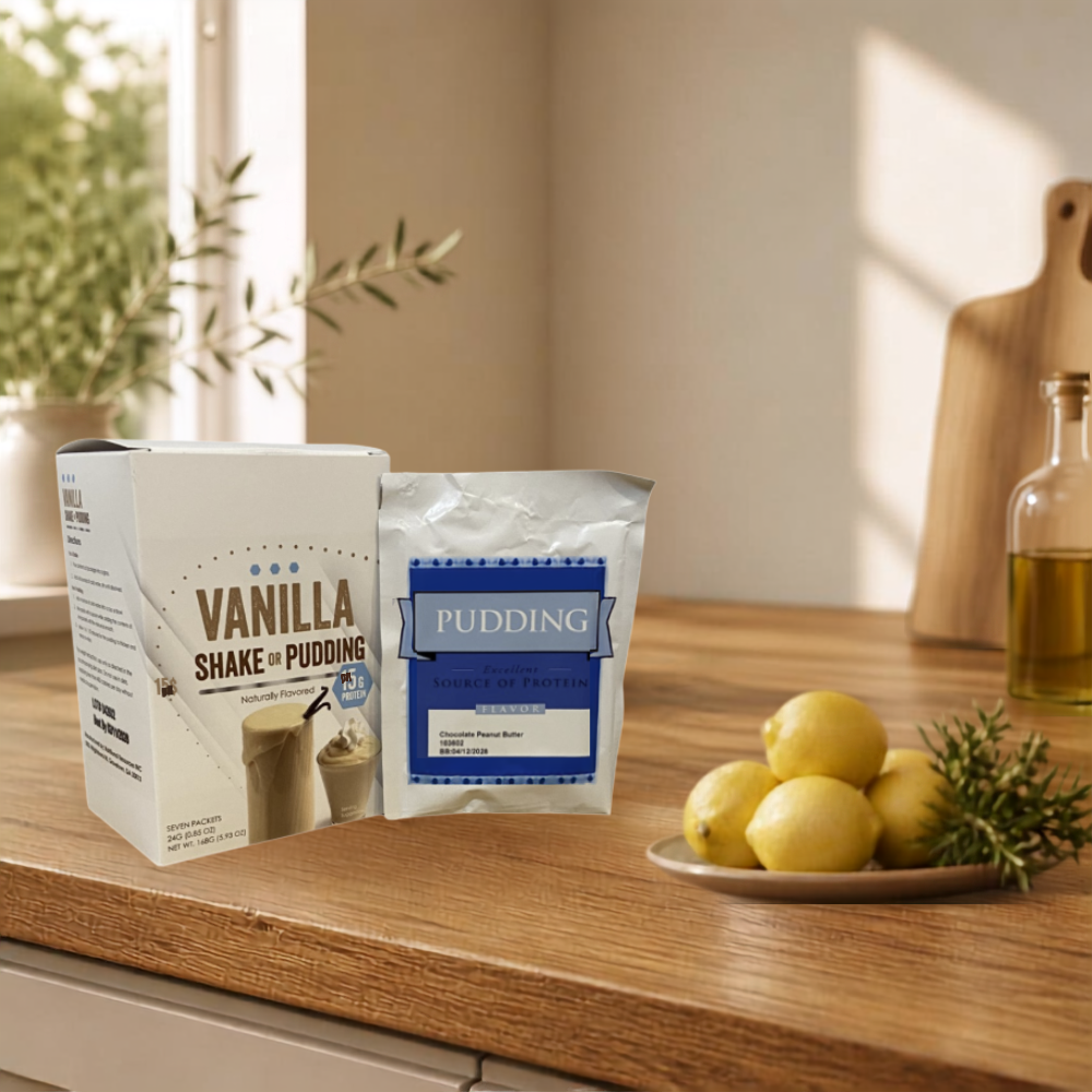 Package of Healthwise Vanilla Shake
